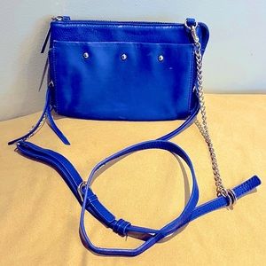 Kelsi Dagger Crossbody - Bright Purple Blue Color